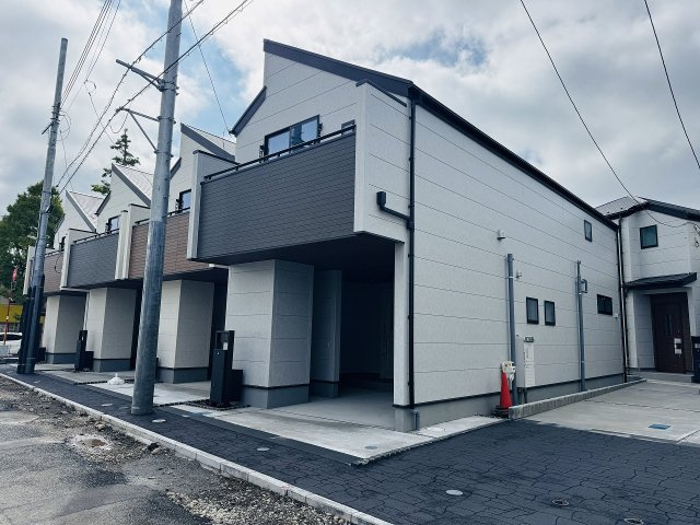 八王子市　並木町　新築一戸建ての外観|～西八王子駅徒歩18分　長期優良住宅認定　周辺環境の整った新築一戸建て～