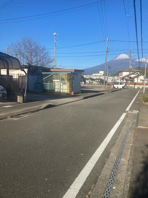 富士市南松野の売地|前面道路