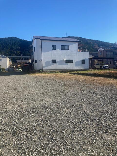 富士市南松野の売地|敷地奥から道路方向