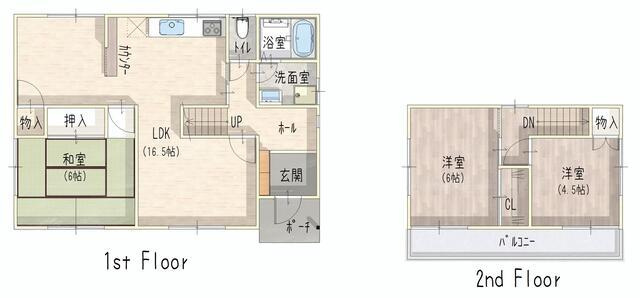 富士市中里の中古一戸建|広々としたＬＤＫです！