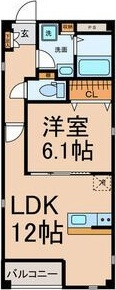 LUCE Ⅱの間取り