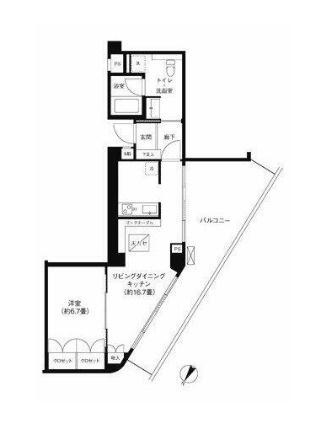 ヒューリック浅草一丁目の間取り