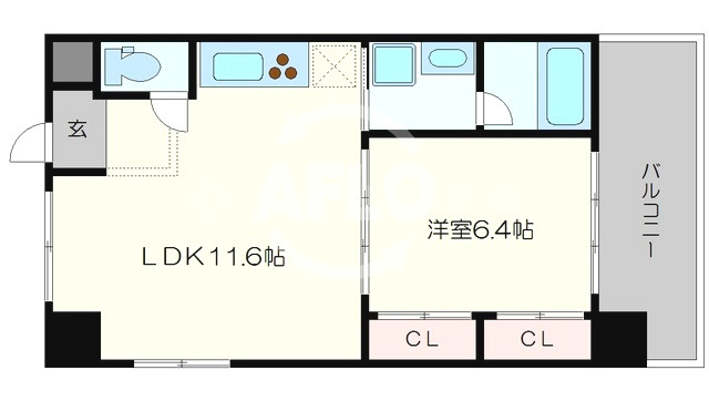 NORTH VILLAGE参番館の間取り|ノースヴィレッジ参番館　開放感のある間取り