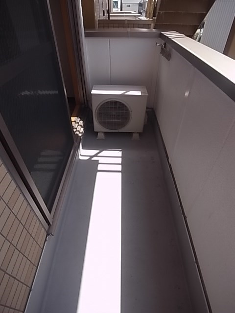 グレイスヴィラ西難波のバルコニー