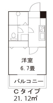 ドミール妙典の間取り