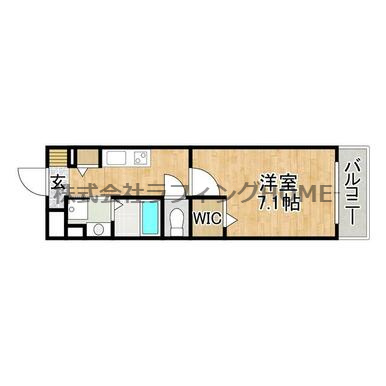 ラルヴェールⅢの間取り