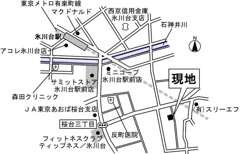エスポワール桜台の地図