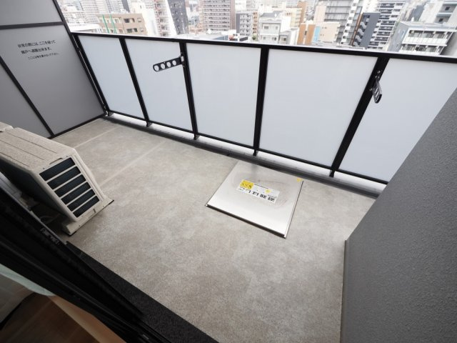 la Waison NAMBA westのバルコニー