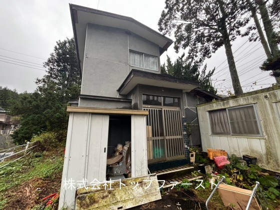 栃木県日光市　空き戸建ての外観