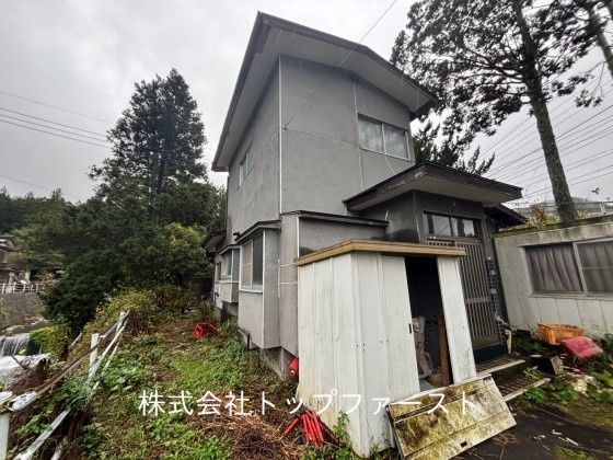 栃木県日光市　空き戸建ての外観
