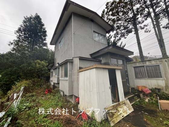 栃木県日光市　空き戸建ての外観