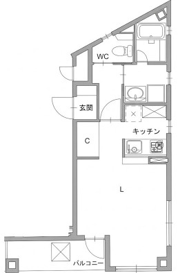 ヴェルドール中山手の間取り