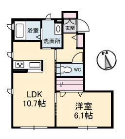【間取り】 | オークリーフ