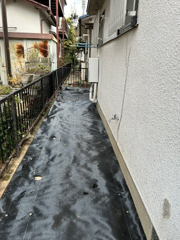 宿原貸家のバルコニー