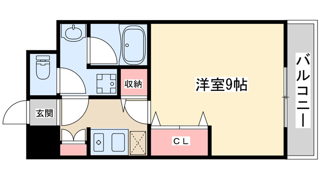 【間取り】 | アスール江坂