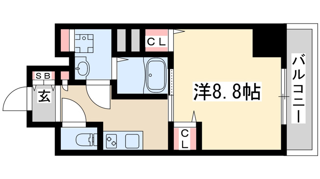 【間取り】 | トパーズ江坂
