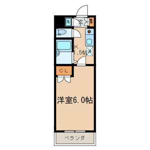 セジュール大井町の間取り|間取りです。