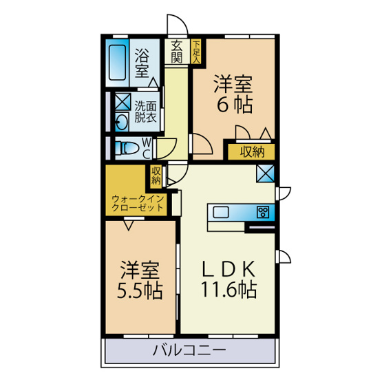 【間取り】 | ソレイユヒナタ