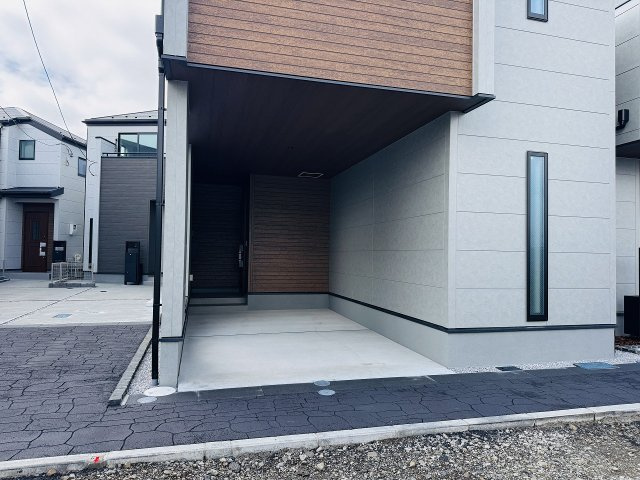 八王子市　並木町　新築一戸建ての駐車場|～大切な愛車を守る車庫1台分～