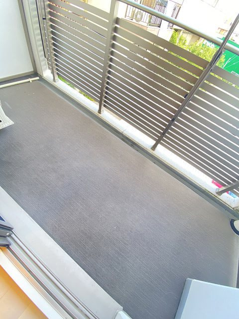 尼崎市西立花町２丁目の賃貸マンションのバルコニー|広々としたバルコニーです