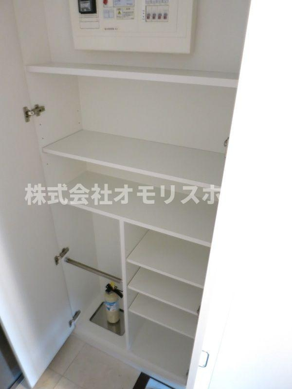 萩中イーストの玄関