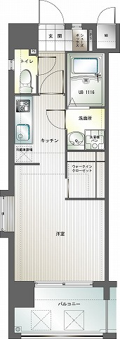 新品家具付きマンション住吉17(KaGood福岡)の画像