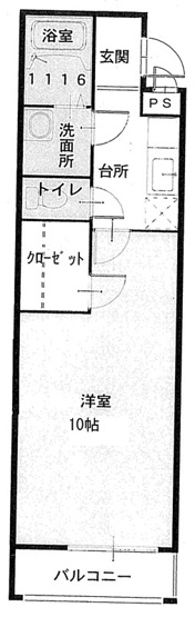【間取り】 | フジパレス吹田ウエストⅢ番館