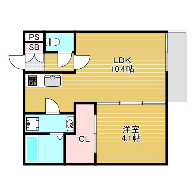 SOAR豊中庄内の間取り