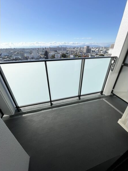 S-RESIDENCE山王のバルコニー