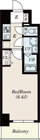 S-RESIDENCE山王の間取り