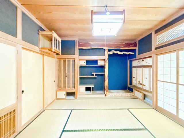 北見市端野町二区４５５番地３　中古売家の和室|【リフォーム中】1階和室別アングルです