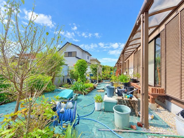 【中古戸建】鹿嶋市大字荒井の庭