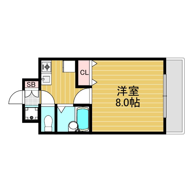 エクセレント上新12の間取り