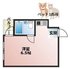 トキワパレスⅡの間取り
