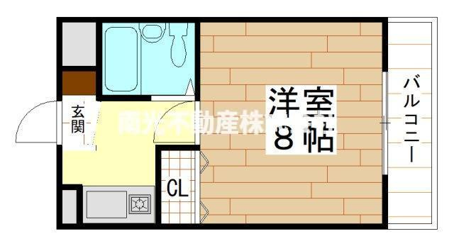 スカイリバー上小阪 ( 近畿大学 一人暮らし )の間取り