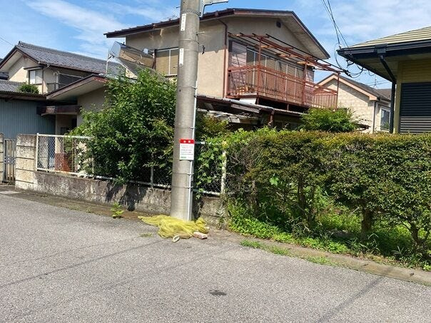 宇都宮市細谷町　売土地の外観