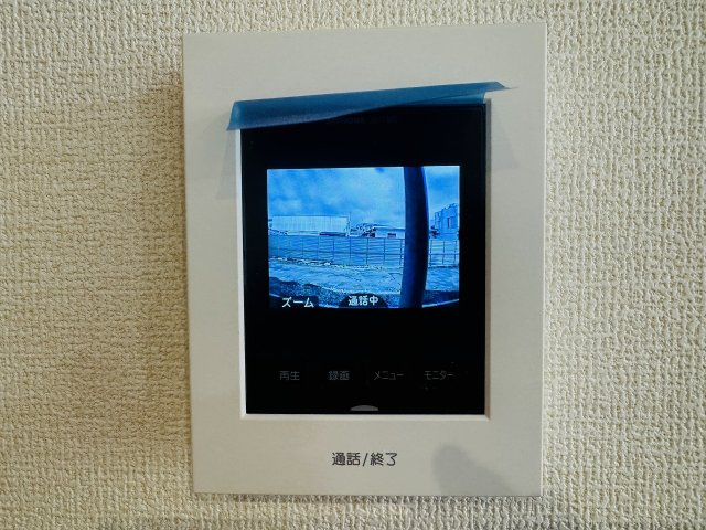 八王子市　並木町　新築一戸建てのセキュリティ|～TVモニター付インターホン　訪問者の確認に便利です～