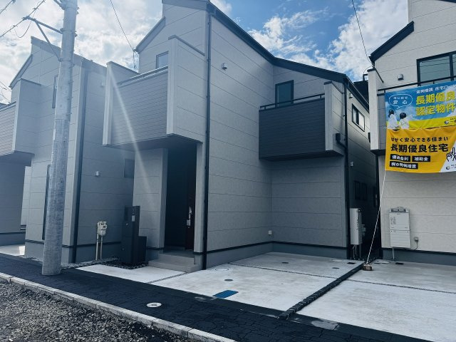 八王子市　並木町　新築一戸建ての外観|～西八王子駅徒歩18分　長期優良住宅認定　周辺環境の整った新築一戸建て～