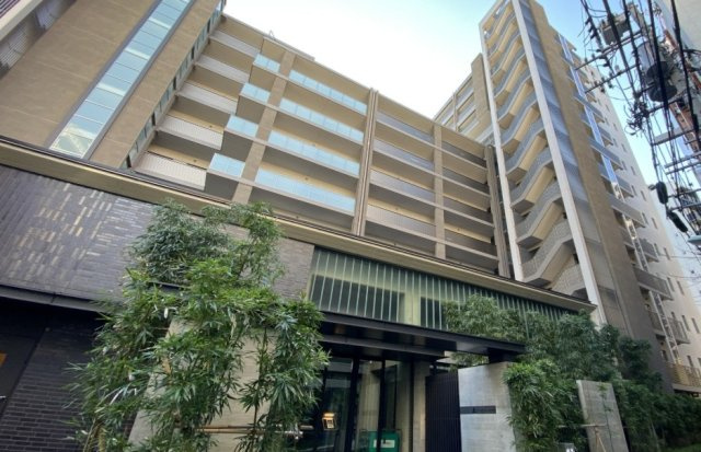 新宿区山吹町の賃貸マンションの外観