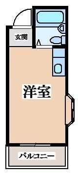 【間取り】 | 藤井マンション岩田