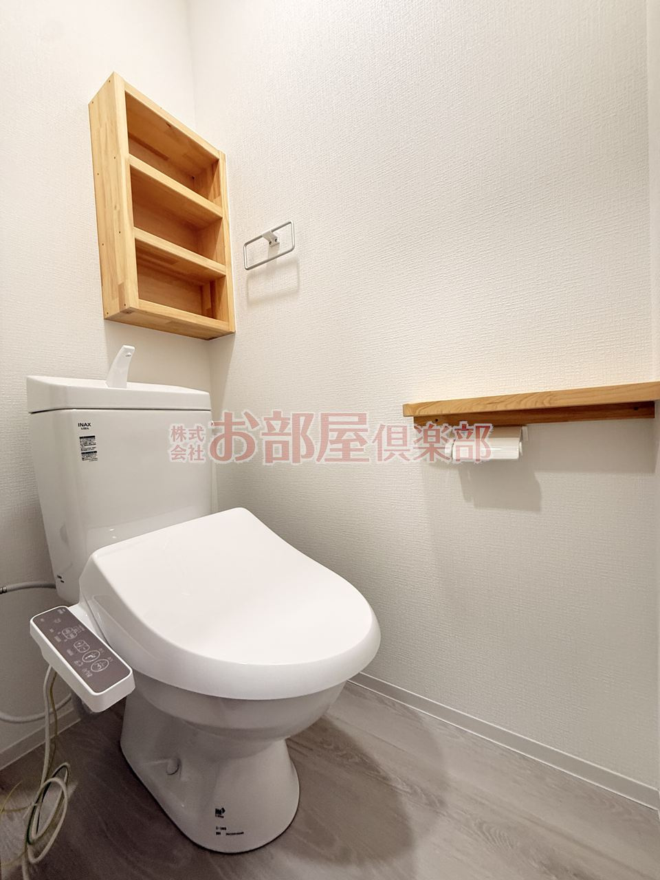 rise B棟のトイレ|清潔感のあるトイレです
