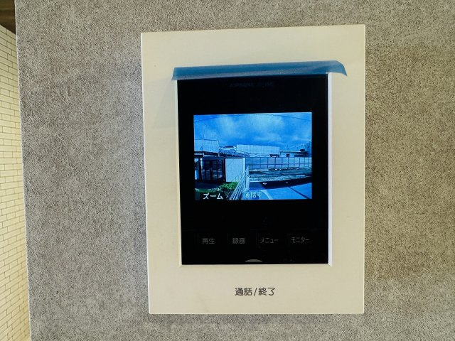 八王子市　並木町　新築一戸建てのセキュリティ|～TVモニター付インターホン　訪問者の確認に便利です～