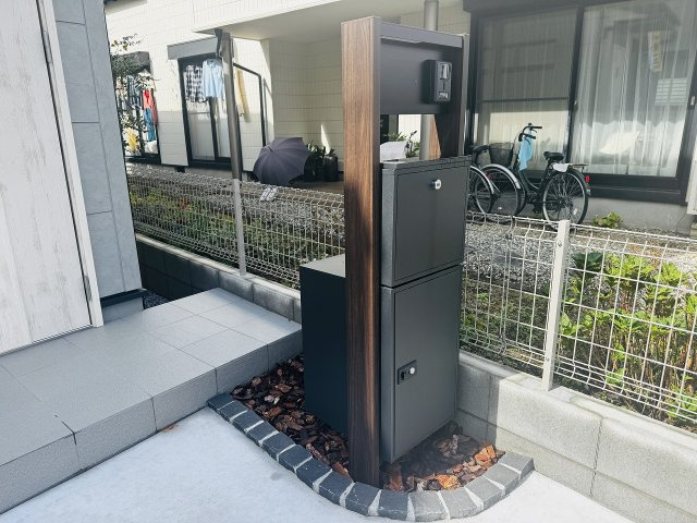 八王子市　並木町　新築一戸建ての設備|～不在時の荷物受け取りに大変便利な宅配BOX～