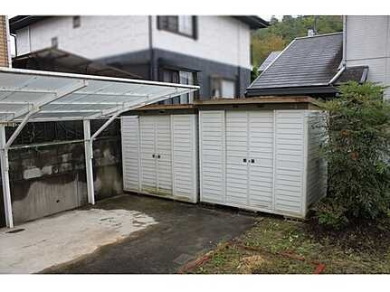 東広島市高屋町小谷　中古一戸建ての庭