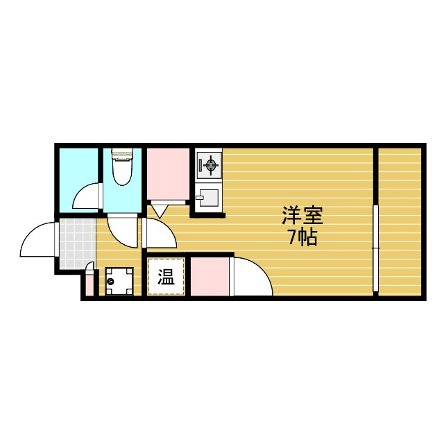 上新ビル上新庄の間取り