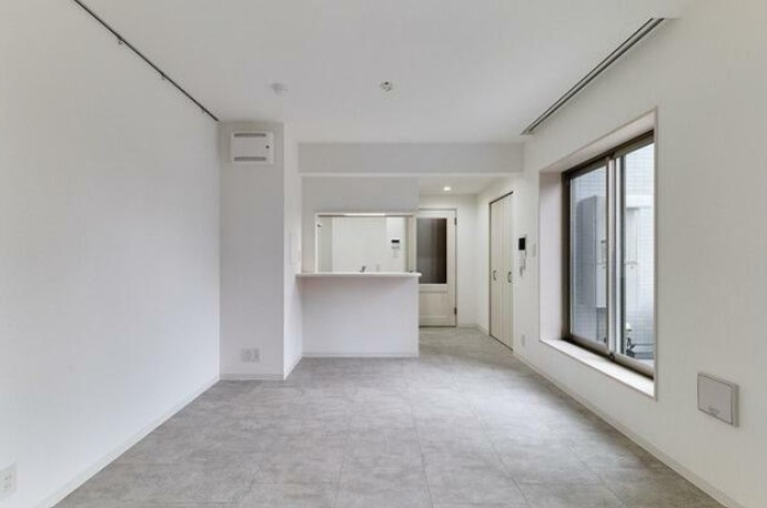 文京区千駄木２丁目の賃貸マンションの居間・リビング