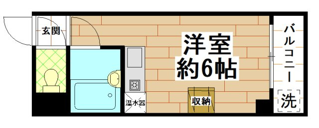 リバーサイドハウス（近畿大学　一人暮らし）の間取り