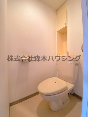 【トイレ】 | 　PHOENIX CORT交野Ⅱ | ゆったりとした空間のトイレです