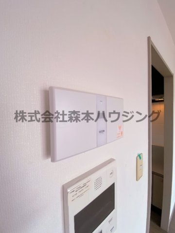 【セキュリティ】 | 　PHOENIX CORT交野Ⅱ | ホームセキュリティつきマンションです