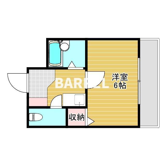 エクセレント上新ラルクの間取り